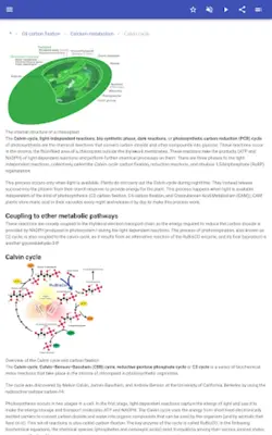 Biological process android App screenshot 1