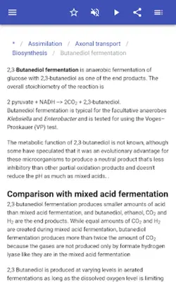 Biological process android App screenshot 5