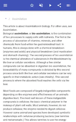 Biological process android App screenshot 8